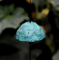 Japanese Hydrangea Glass Wind Chime Garden Decor