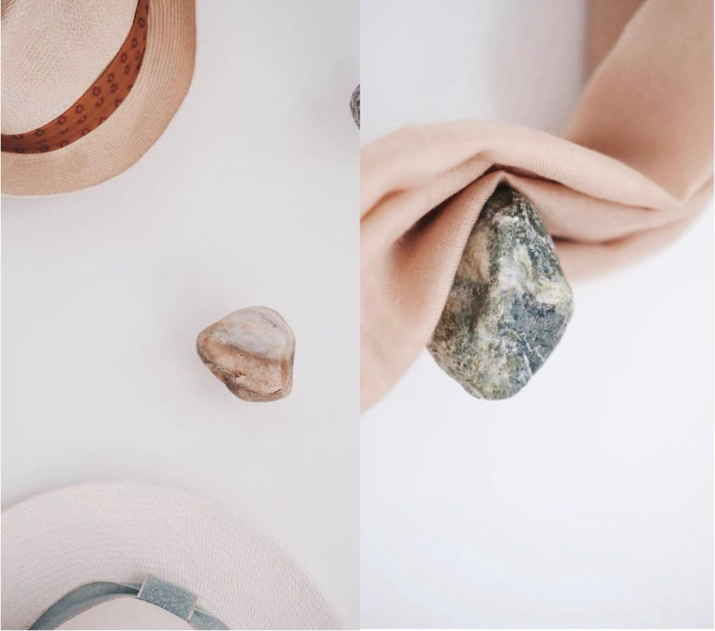 Stone Oak Wood Wall Hook: Wabi-Sabi Cabinet Knob